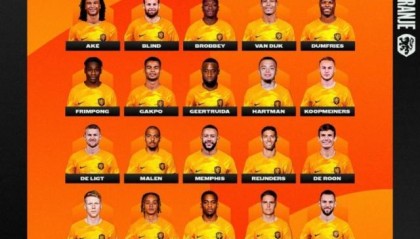 开云官网-荷兰3月大名单：范戴克领衔，赖恩德斯、西蒙斯在列