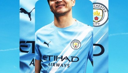 出战全部8场比赛，曼城官方：胡桑诺夫当选球队1月最佳球员